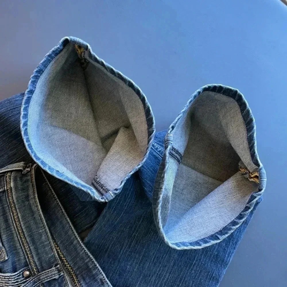 Diesel Lowky B.C. Jeans Womens 26 Blue Bootcut Low Rise Stretch Made in Italy - Picture 7 of 9